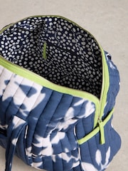 White Stuff Blue Zoe Printed Weekender Bag - Image 4 of 4