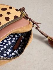 White Stuff Pink Leopard Print Lana Camera Bag - Image 4 of 4