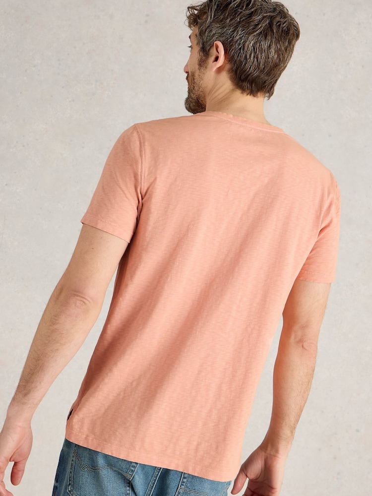 Pink - White Stuff Abersoch Short Sleeve 100% Cotton T-Shirt - Bild 2 von 6