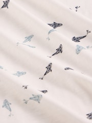 White Stuff Swimming Fish 100% Cotton Graphic T-Shirt - Image 6 of 6