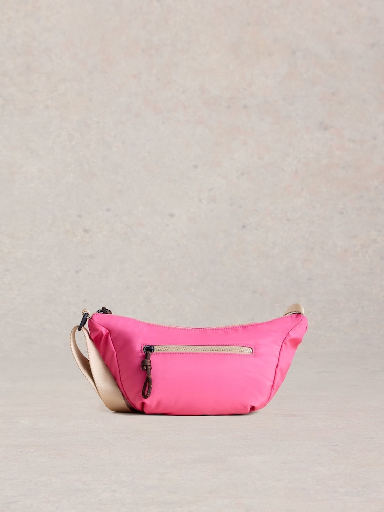 White Stuff Pink Meadow Crossbody Bag - Image 2 of 5 White Stuff Pink Meadow Crossbody Bag - Image 2 of 5