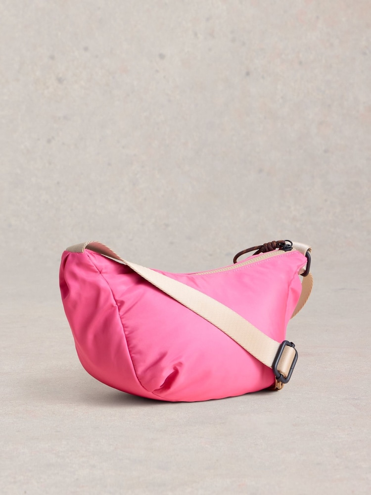 White Stuff Pink Meadow Crossbody Bag - Image 3 of 5
