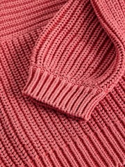 White Stuff Pink Marley Mix Jumper - Image 6 of 6