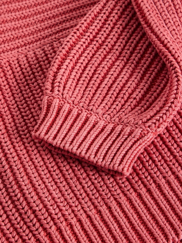 White Stuff Pink Marley Mix Jumper - Image 6 of 6