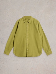 White Stuff Green Bruton Oxford 100% Organic Cotton Shirt - Image 5 of 6