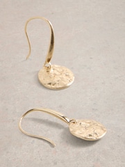 White Stuff Gold Tone Luna Earrings & Necklace Set - Image 2 of 3