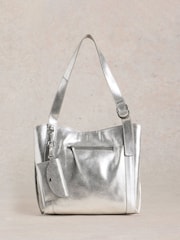 Bolso tote de cuero Hannah de White Stuff - Imagen 2 de 5