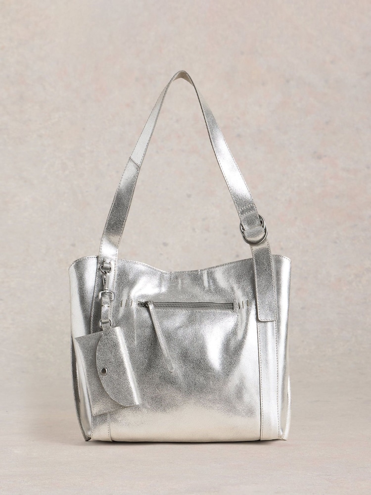 Bolso tote de cuero Hannah de White Stuff - Imagen 2 de 5