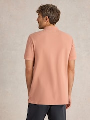 White Stuff Pink 100% Cotton Utility Polo Shirt - Image 2 of 6