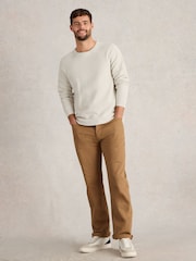 White Stuff Brown Eastwood Garment Dye Jeans - Image 3 of 6