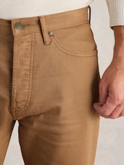 White Stuff Brown Eastwood Garment Dye Jeans - Image 4 of 6
