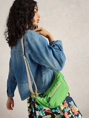 Verde - Bolsa transversal White Stuff Meadow - Imagem 5 de 5
