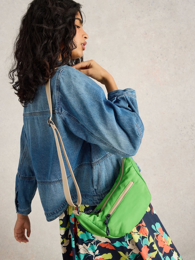 Verde - Bolsa transversal White Stuff Meadow - Imagem 5 de 5