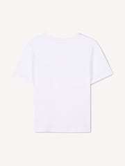 Lanvin White Short Sleeve T-Shirt With Logo - Image 2 of 2