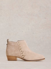 White Stuff Grey Willow Stud Ankle Boots - Image 1 of 4