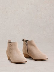 White Stuff Grey Willow Stud Ankle Boots - Image 2 of 4