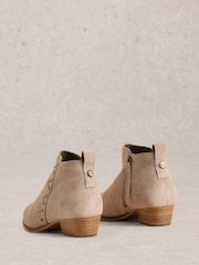White Stuff Grey Willow Stud Ankle Boots - Image 3 of 4