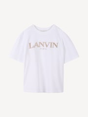Lanvin White Short Sleeve T-Shirt With Logo - Image 1 of 4