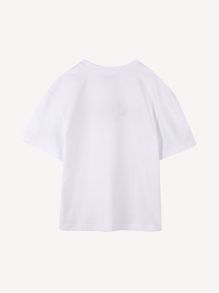 Lanvin White Short Sleeve T-Shirt With Logo - Image 2 of 4 Lanvin White Short Sleeve T-Shirt With Logo - Image 2 of 4