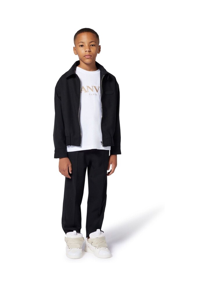 Lanvin White Short Sleeve T-Shirt With Logo - Image 4 of 4 Lanvin White Short Sleeve T-Shirt With Logo - Image 4 of 4