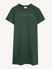 Lanvin Short Sleeve T-Shirt Dress With Logo - صورة 1 من 3