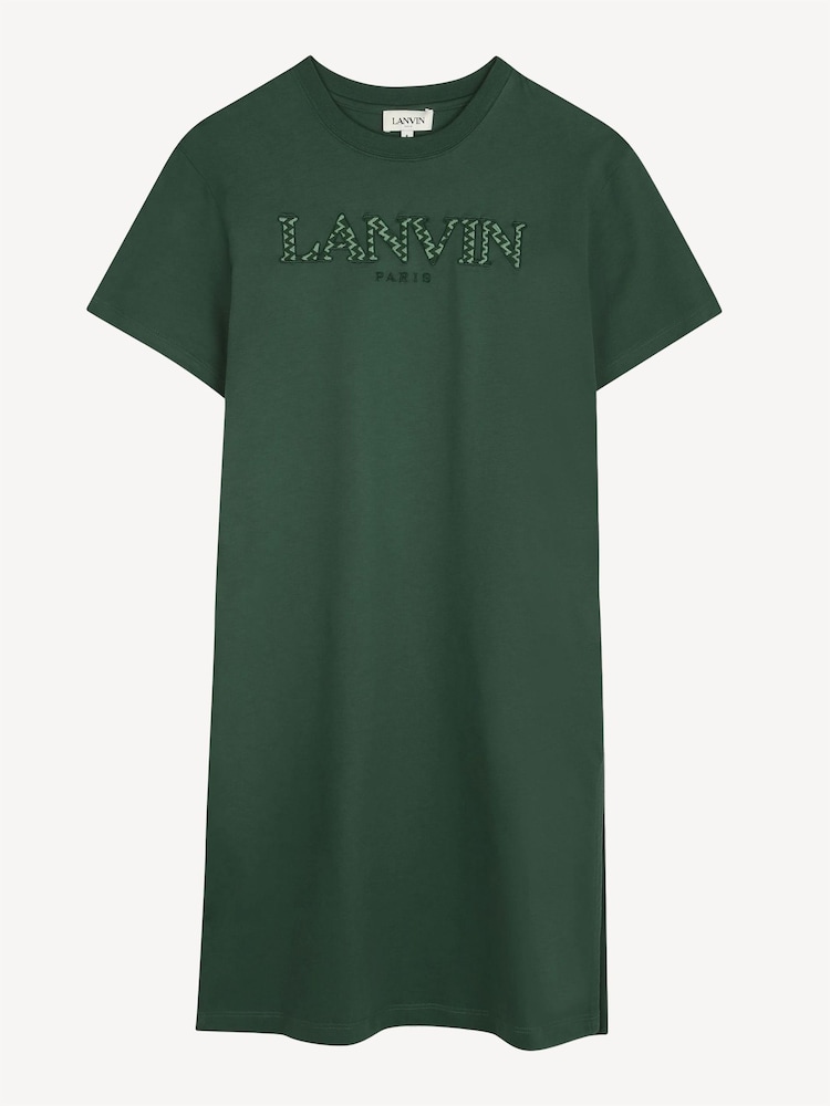 Lanvin Short Sleeve T-Shirt Dress With Logo - صورة 1 من 3