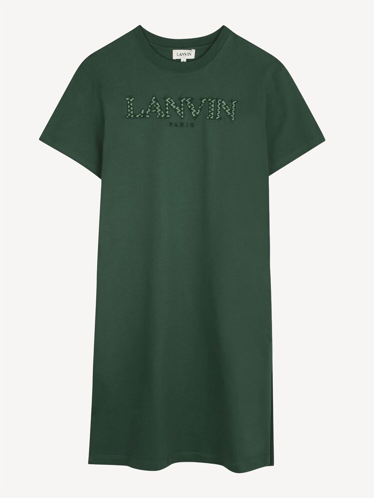 Lanvin Short Sleeve T-Shirt Dress With Logo - صورة 1 من 3 Lanvin Short Sleeve T-Shirt Dress With Logo - صورة 1 من 3