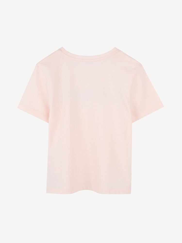 Lanvin Pink Short Sleeve T-Shirt With Logo - Image 2 of 2
