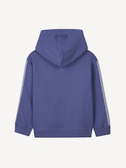 Lanvin Blue Logo Hoodie With Tipping Detail - Image 2 of 3