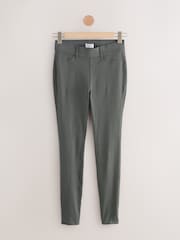Gris - Leggings vaqueros punto - Imagen 6 de 8