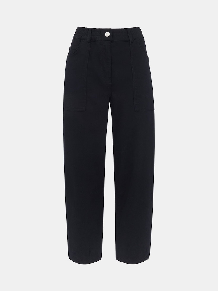 Whistles Black Petite Tessa Casual Trousers - Image 4 of 4 Whistles Black Petite Tessa Casual Trousers - Image 4 of 4