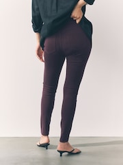 Mauve - Denim-Leggings aus Jersey - Bild 3 von 7