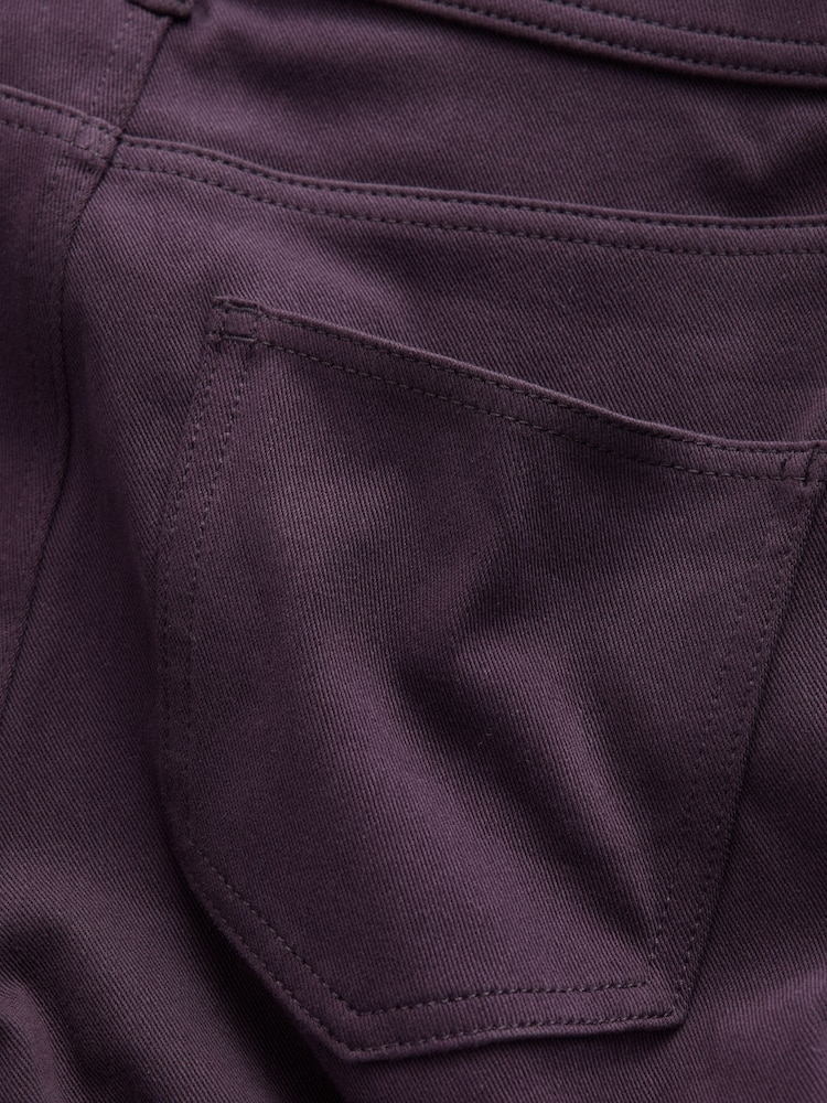 Mauve - Denim-Leggings aus Jersey - Bild 7 von 7