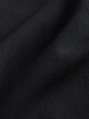 Black Flare Leg Denim Jersey Leggings - Image 3 of 3
