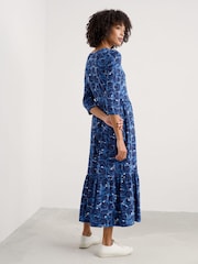 Seasalt Cornwall Blue Tor View Jersey Dress - Image 3 of 6