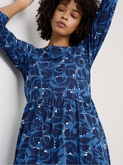 Seasalt Cornwall Blue Tor View Jersey Dress - Image 4 of 6