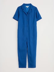 Seasalt Cornwall Blue Clear Water Jumpsuit - Image 4 of 5