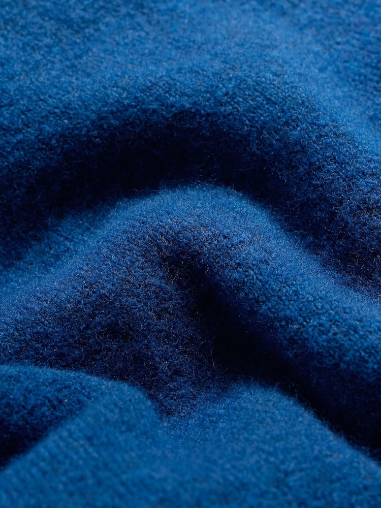 Seasalt Cornwall Blue Cloud Chasing Roll Neck Jumper - Image 7 of 7