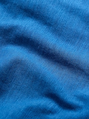 Seasalt Cornwall Blue Copseland Striped 100% Cotton T-Shirt - Image 5 of 5