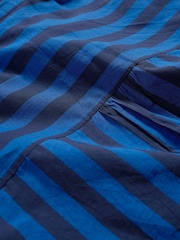 Seasalt Cornwall Blue Sea Path 100% Cotton Longline Shirt - Image 4 of 4