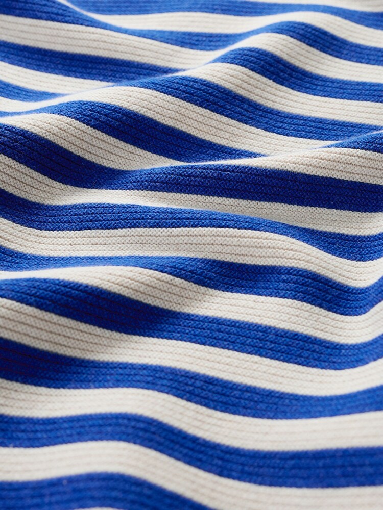 Seasalt Cornwall Blue Makers 100% Cotton Jumper - Image 5 of 5