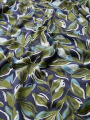 Seasalt Cornwall Green Wild Bouquet 3/4 Sleeve Midi Dress - Image 5 of 5
