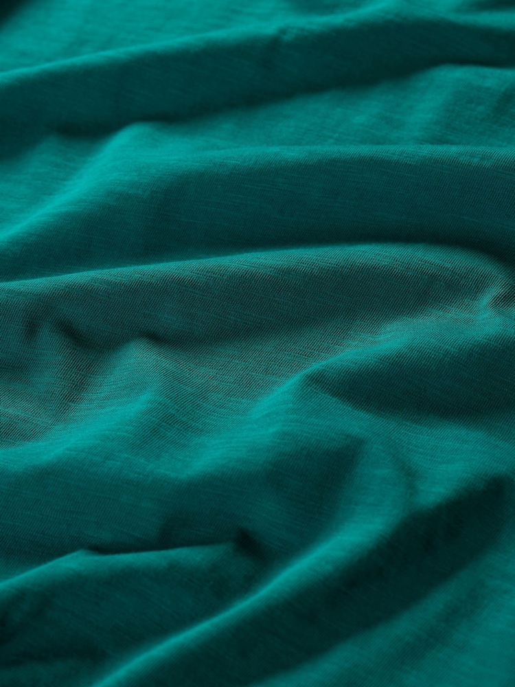Seasalt Cornwall Green Camerance Scoop Neck 100% Cotton T-Shirt - Image 5 of 5 Seasalt Cornwall Green Camerance Scoop Neck 100% Cotton T-Shirt - Image 5 of 5