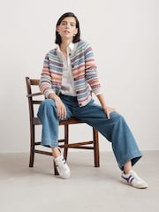 Seasalt Cornwall Multi Percella Cove Fair Isle Cardigan - Image 3 of 5