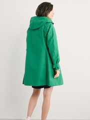 Seasalt Cornwall Green Petite Coverack Waterproof Coat - Image 2 of 5