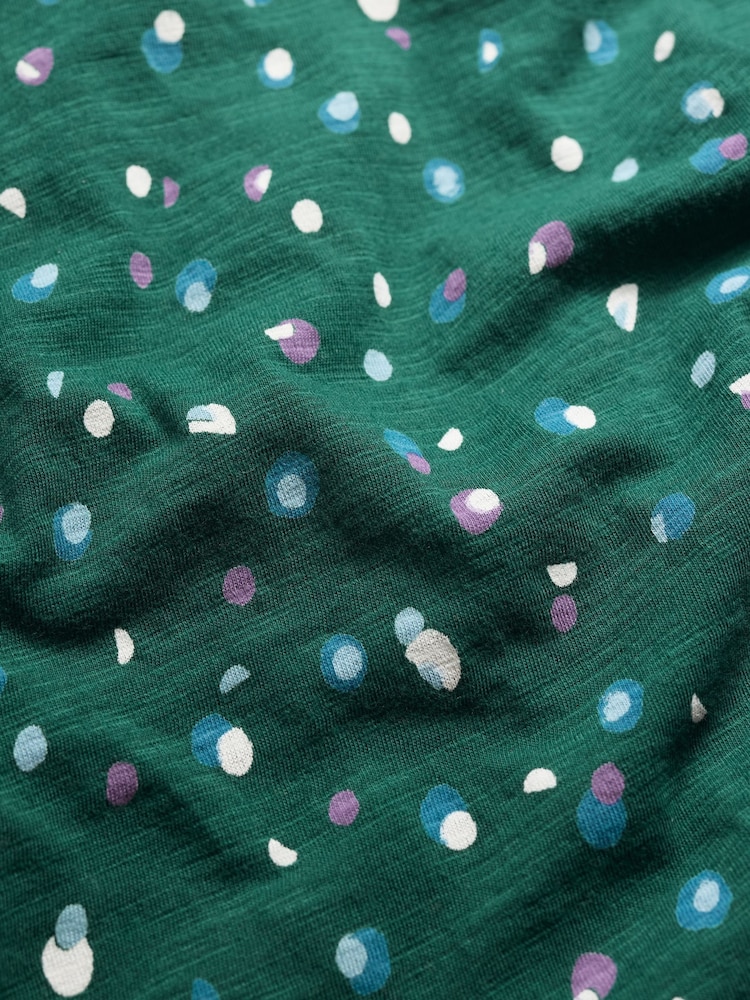 Seasalt Cornwall Green Rosemullion 100% Cotton Jersey Midi Dress - Image 5 of 5 Seasalt Cornwall Green Rosemullion 100% Cotton Jersey Midi Dress - Image 5 of 5