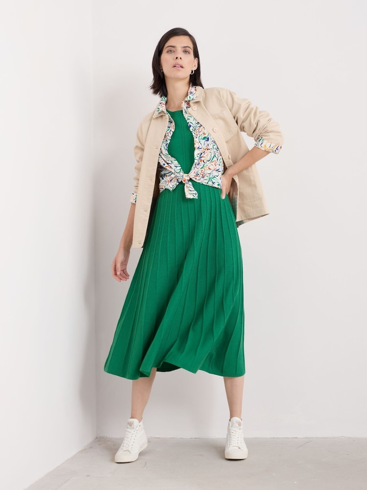 Seasalt Cornwall Folk Song Knitted Midi- Mekko - Image 3 of 5