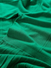 Seasalt Cornwall Green Folk Song Knitted Midi Dress - Image 5 of 5