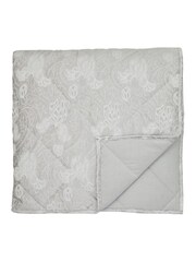 Sanderson Silver Ashbee Quilted Bedspread - Image 2 of 3