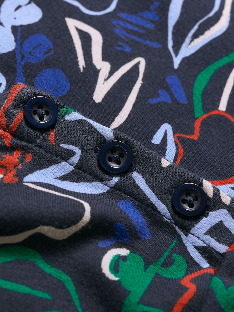 Seasalt Cornwall Blue Tall Waves Jersey Tunic - Image 5 of 5 Seasalt Cornwall Blue Tall Waves Jersey Tunic - Image 5 of 5